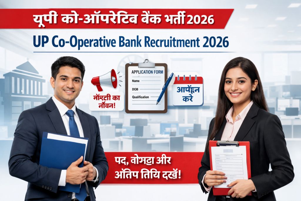 UP Co-operative Bank Recruitment 2026 featured image