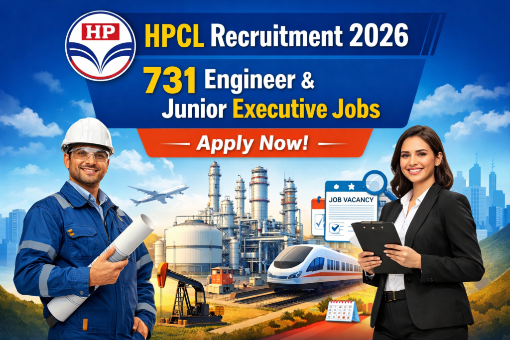 HPCL Recruitment 2026 Engineer and Junior Executive Jobs