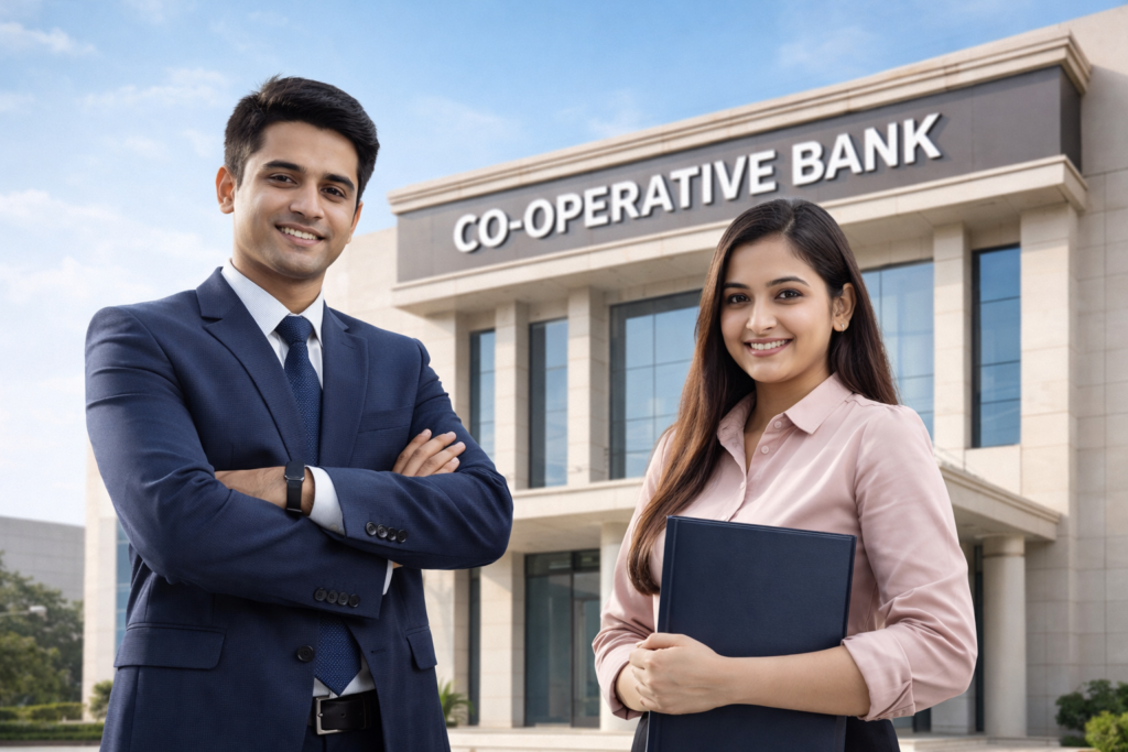 Bank job opportunity image for cooperative bank recruitment